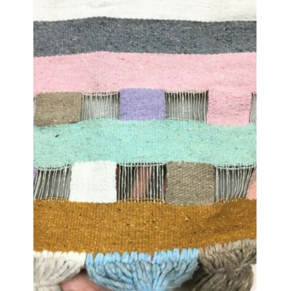 Wool Tapestry Rug Southwest Woven Wall Hanging - Picture 5 of 6